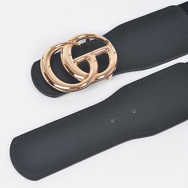 Shop Neighbors - Wholesale Belt - Women's - Faux Leather Elastic Plus Size Belt5