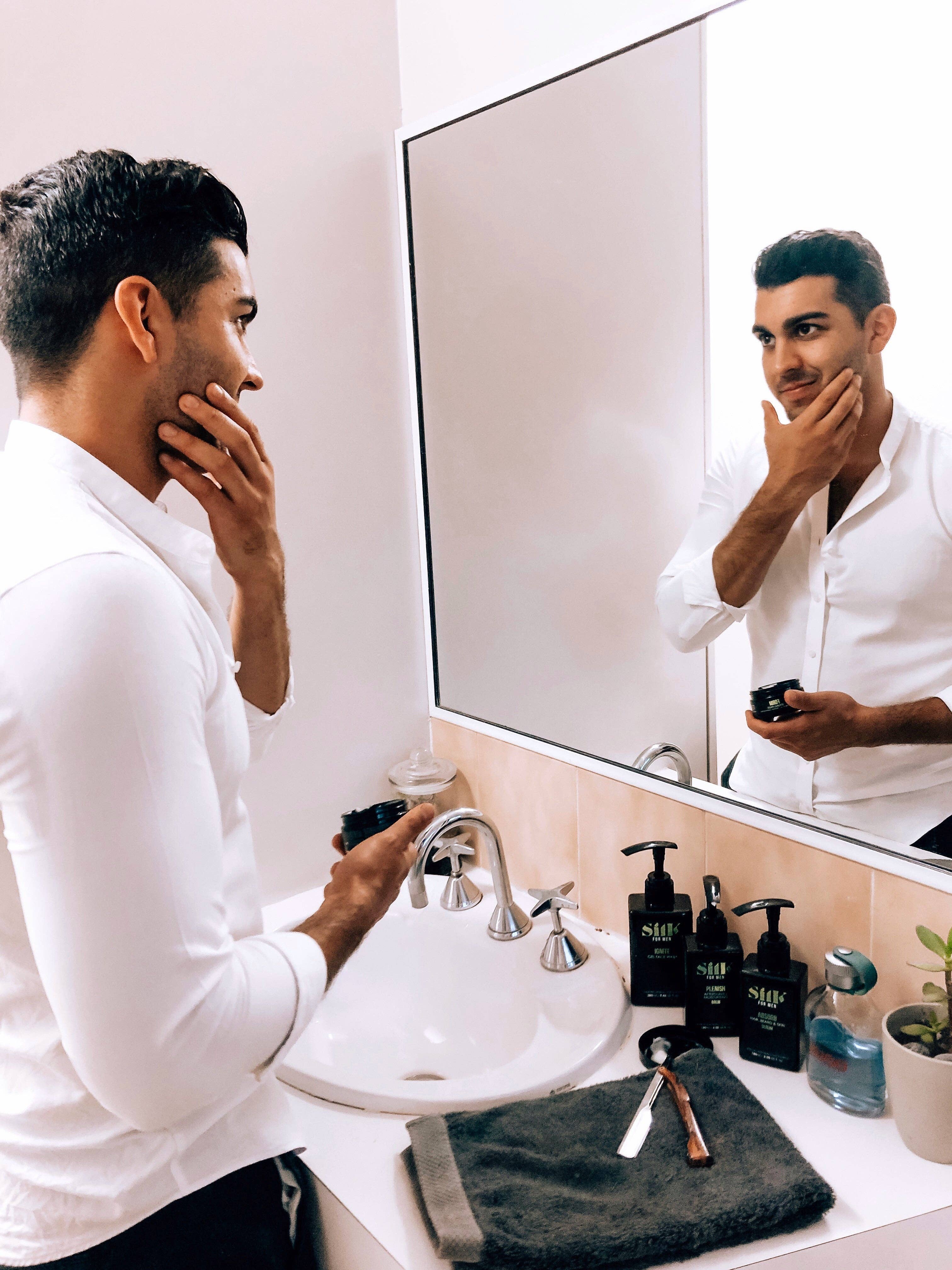 Silk oil of Morocco – wholesale Hårserum – Absorbera - Mäns Argan Hår, skägg & hud Serum1