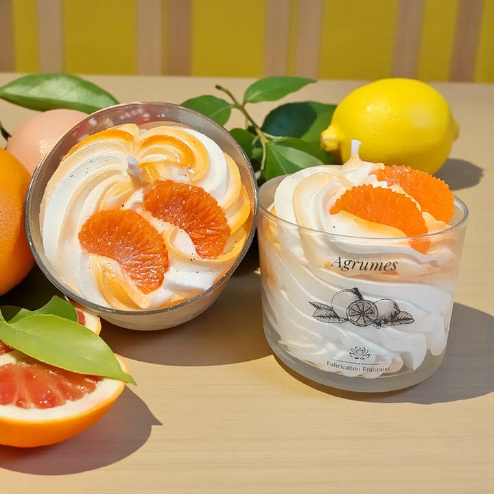 Citrus Gourmet Candle for wholesale by Scently Home