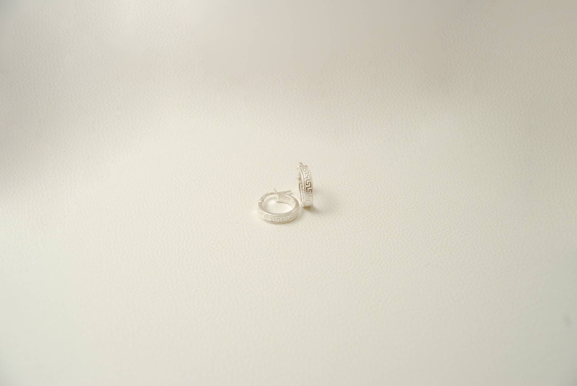 Yneda Jewels – Engroshandel Hoops – Sølv 925 øreringe, fine bøjler, diameter: 12 mm.3