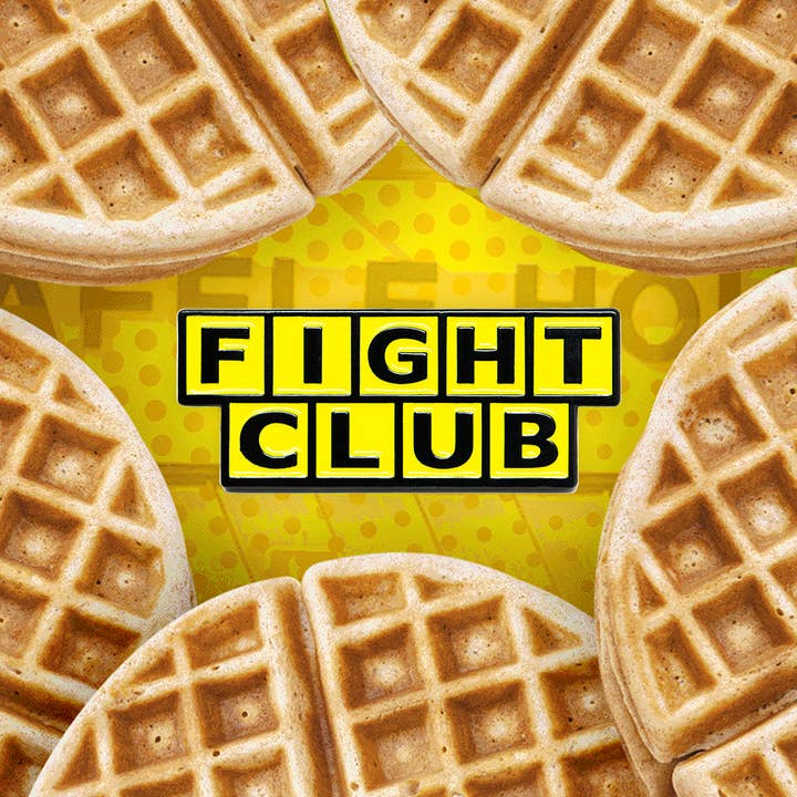 Mover & Shaker - Wholesale Lapel Pin/Button - Fight Club (Waffle House) Pin