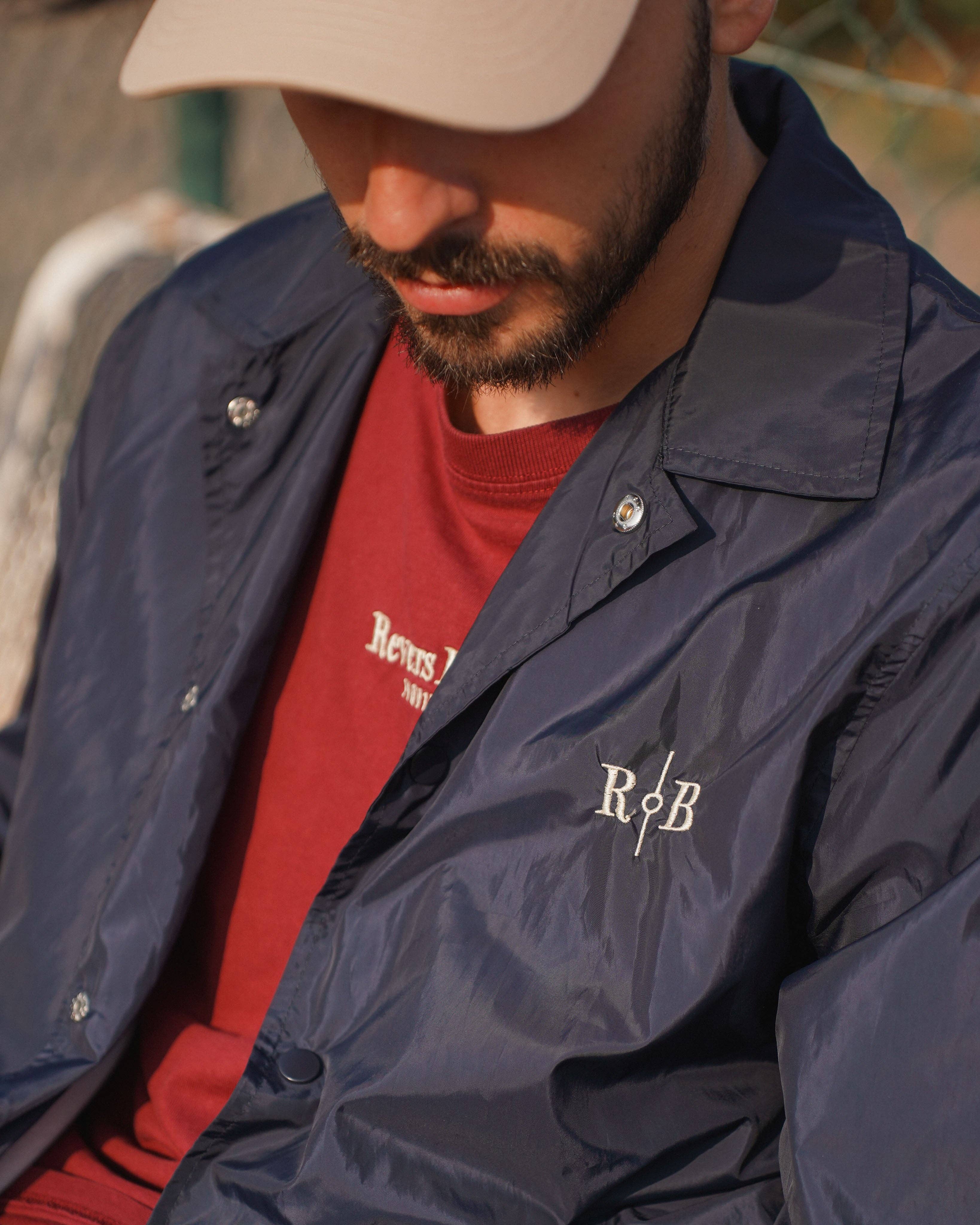 Revers Boisé - Venta al por mayor Chaqueta deportiva - Hombre - Chaqueta cortavientos de tenis azul - La Coach1