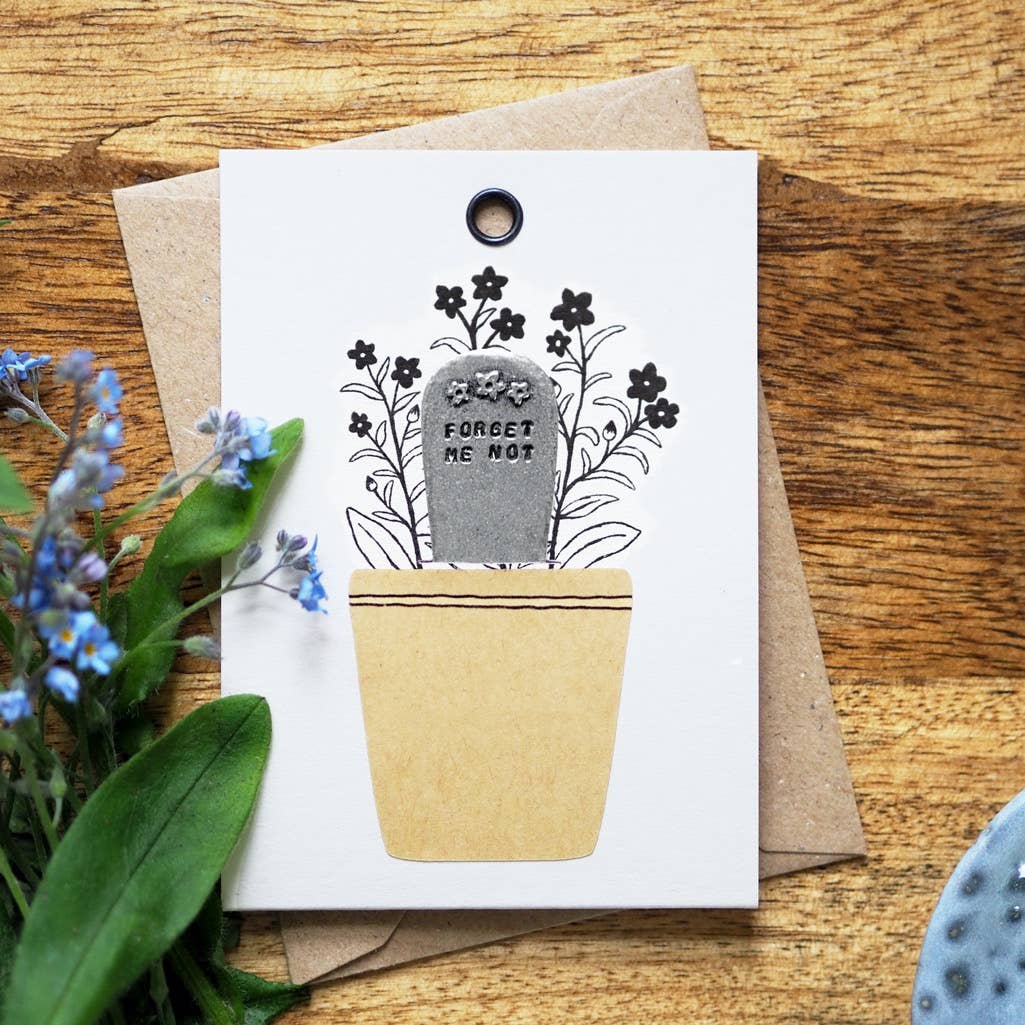 Kutuu - Wholesale Plant Seeds - 'Forget Me Not' Flowers Plant Marker2