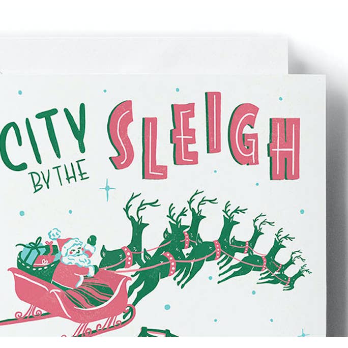 Brenna Daugherty Illustration - Wholesale Season's Greetings Card - San Francisco Bay Area Holiday Card