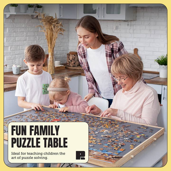 Puzzle Ready - Wholesale Puzzle - Adult - Puzzle Board – Portable Board for Puzzles, Lego Building & Gift Giving6