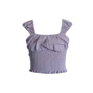 A06 Lavender Ruffle Skirt for wholesale by Little Olin