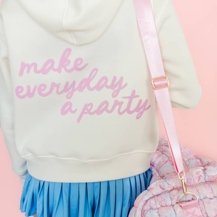 Rock Paper Scissors - Wholesale Sporting Accessories - Watercolor Floral Bow Quilted Weekender Duffle Bag