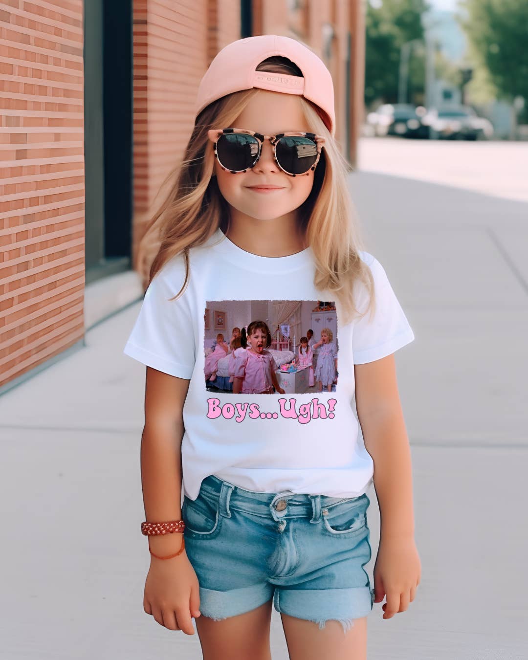 Uncommon Label - Wholesale Screen Printed T-Shirt - Kids - Boys Ugh Distressed Youth Graphic Tee