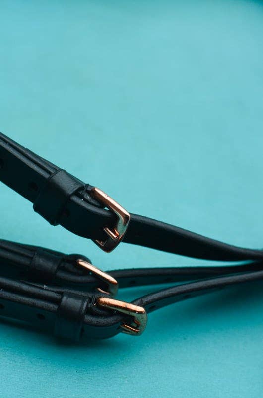 Circus Unicorn Shop – wholesale Ridutrustning – Rose Gold Dressyr Träns10