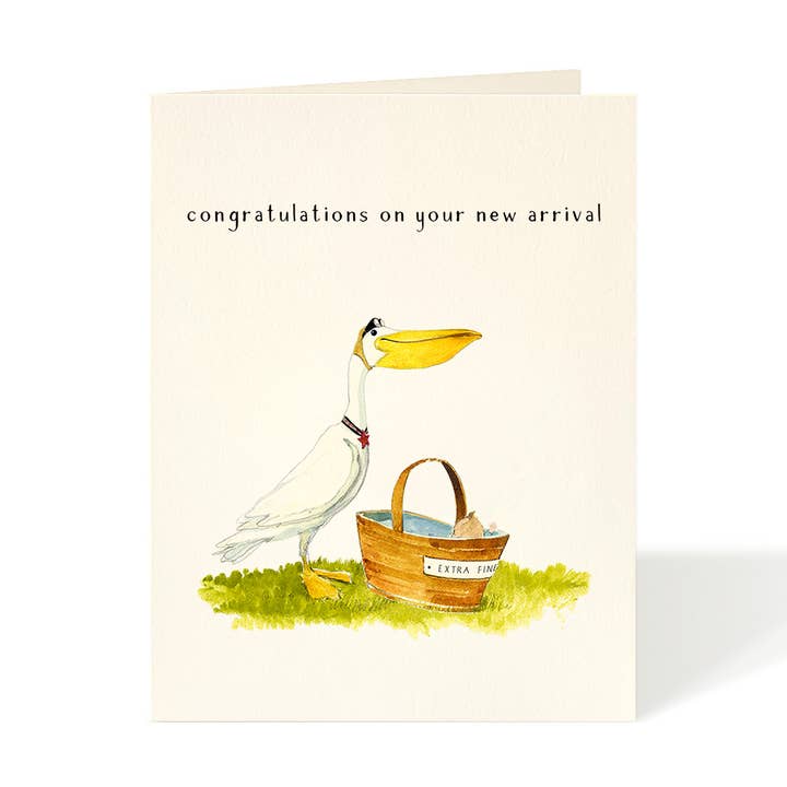 Special Delivery -- Baby Card for wholesale by Felix Doolittle