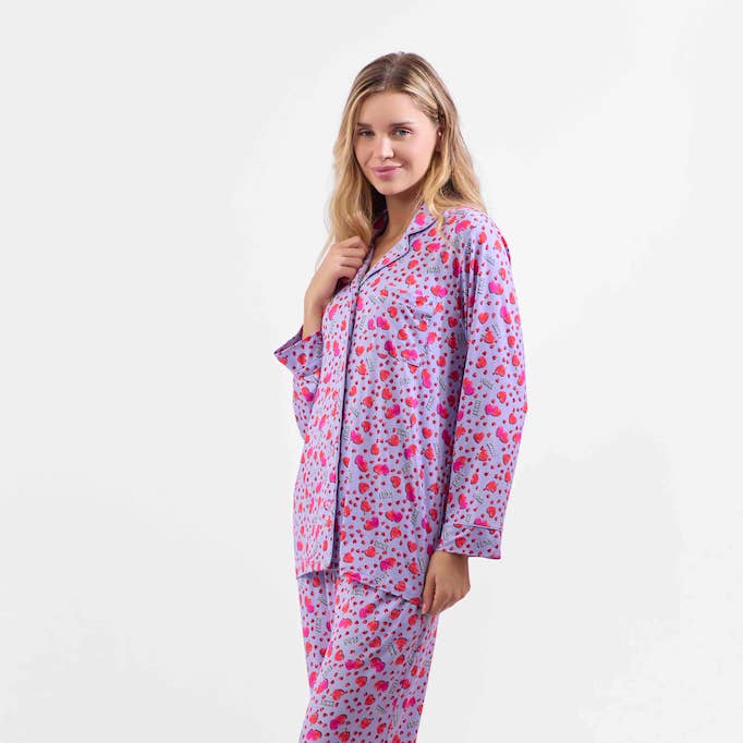 Set Pigiama "L'amore è nell'Aria" per la vendita all'ingrosso da parte di Crickle Daisy