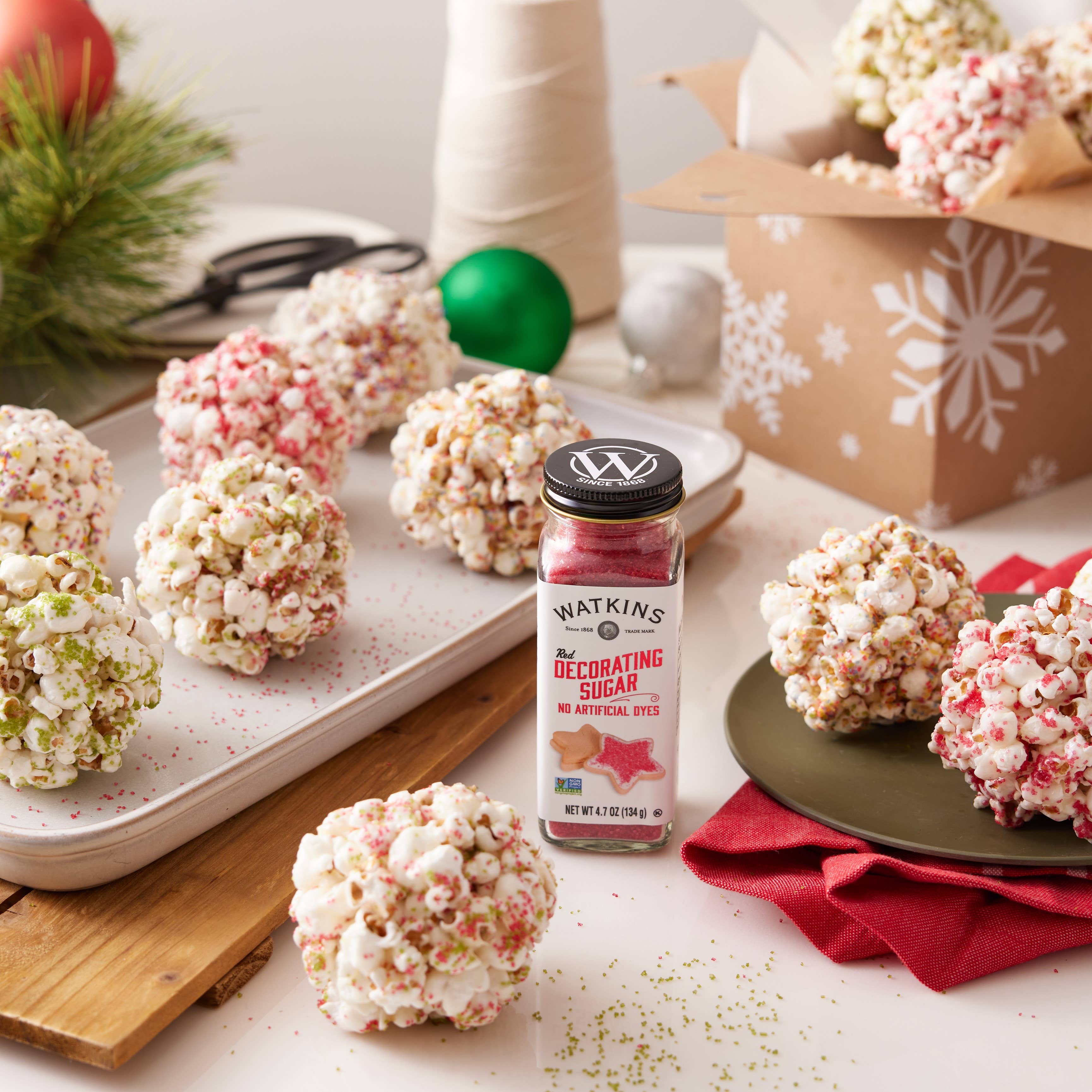 The Watkins Co. - Wholesale Sugar/Sweetener - Red Decorating Sugar 4.7 oz3