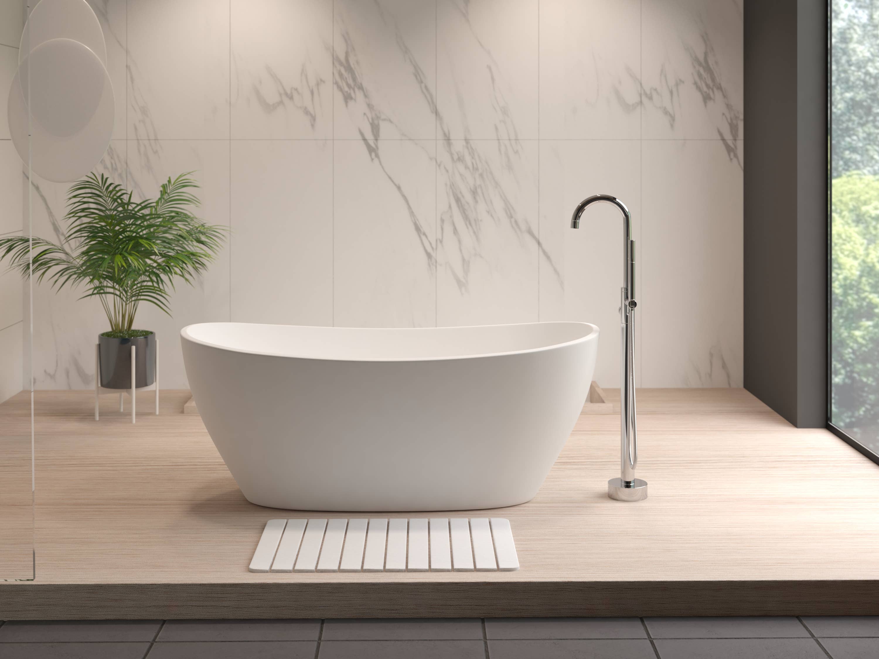 2626 Designs - Wholesale Bath Mat - Diatomite Quick-Dry Stone 34" x 21" Large Bath Mat11