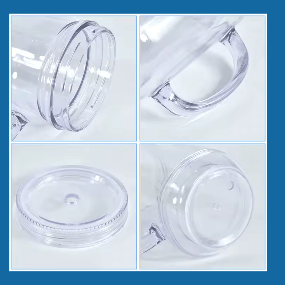 Tipsy Magnolia - Vente Verre/tasse - Mug en acrylique de 20 oz en forme de globe3