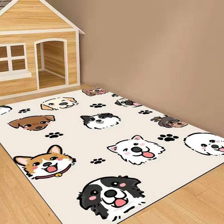 Cute PVC Pet Mat Waterproof, Non-Slip & Easy Clea_CWMM6071 for wholesale by PAWPAWwholesale