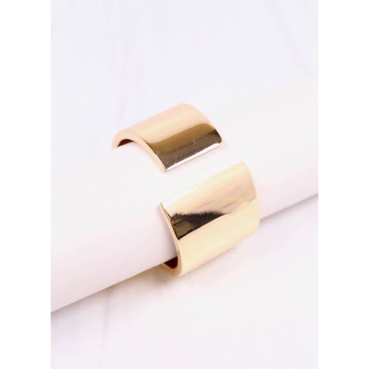 Caroline Hill - Wholesale Cuff Bracelet - Tomlinson Cuff Bracelet SHINY GOLD