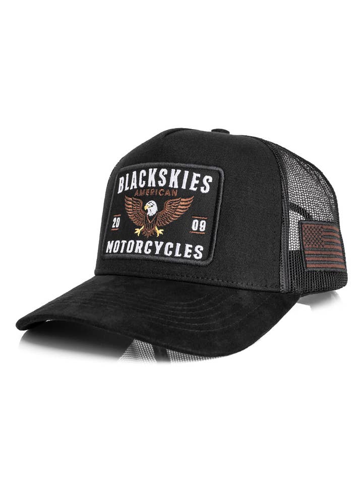 Gorra trucker American Motorcycles para venta al por mayor de Blackskies