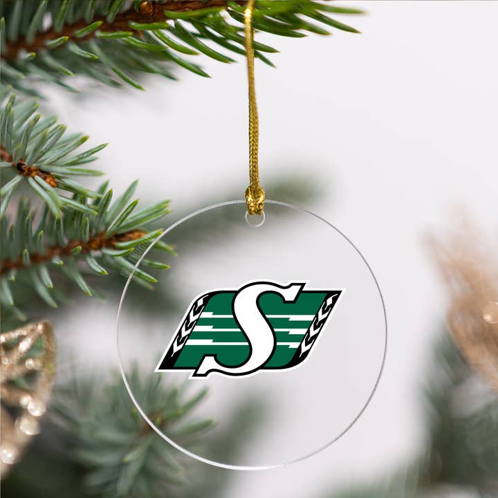 Riders Acrylic Ornament | Football | Saskatchewan for wholesale by brattybloom