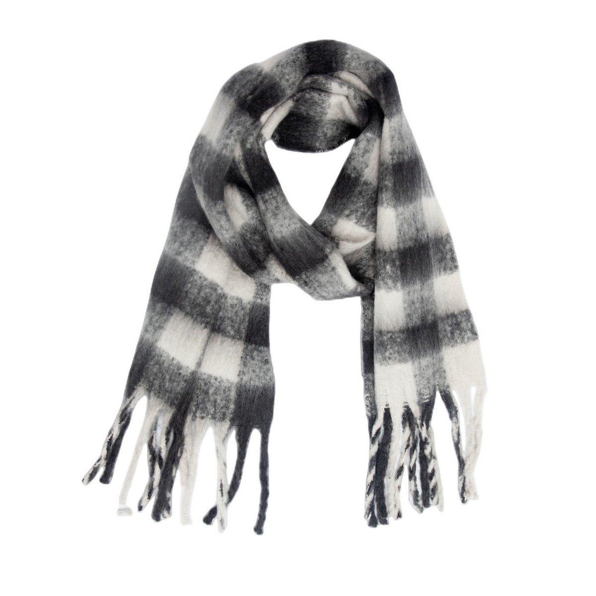 ACCITY - Wholesale Scarf - Women's - PLAID PATTERN FRINGE TRIM WINTER SCARF_CWASC269143