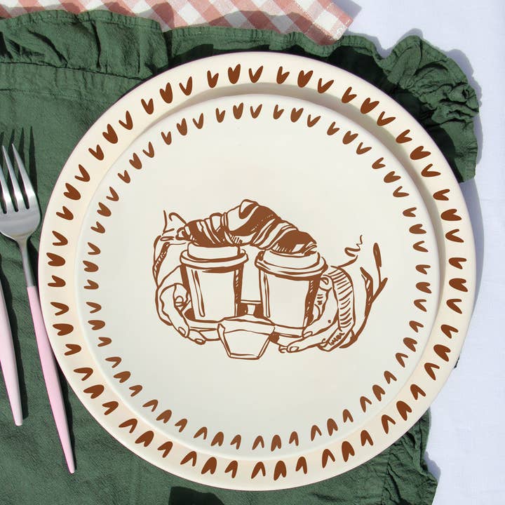 Pó de Barro - Wholesale Dinner Plate - Dessert Plate Breakfast Coffee Mood 1