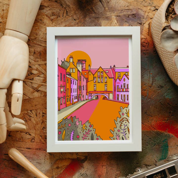 Freya Niamh Design - Wholesale Art Print - Birmingham Art Print, Travel-Themed Art