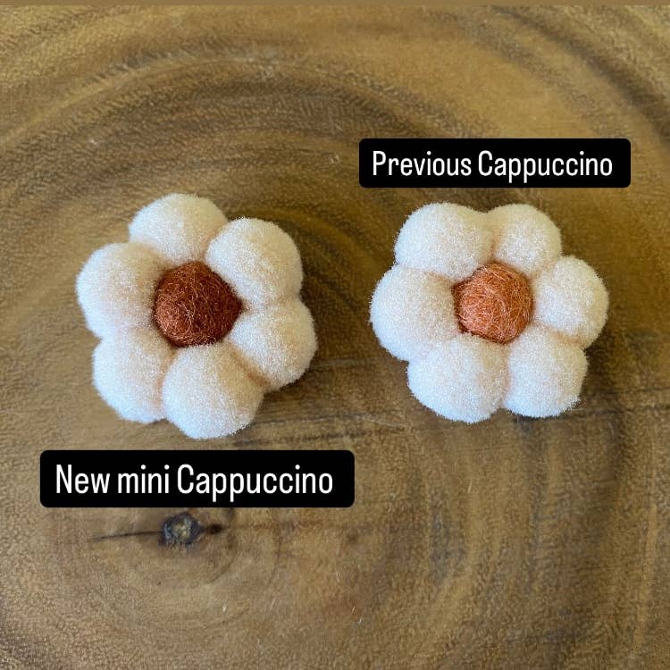 ForgetBKnot - Wholesale Artificial Flowers - Pompom, Felt & Macrame Forever Fibre Flower - Mini7