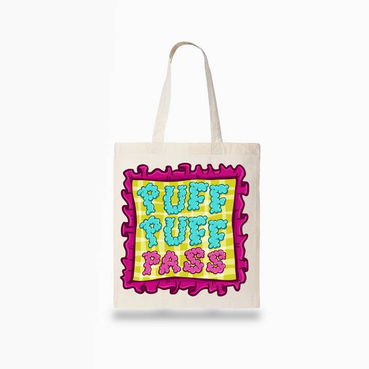 Girls Printing House - Venta al por mayor Bolsa de asa- Mujer - Bolso Tote Canna Puff