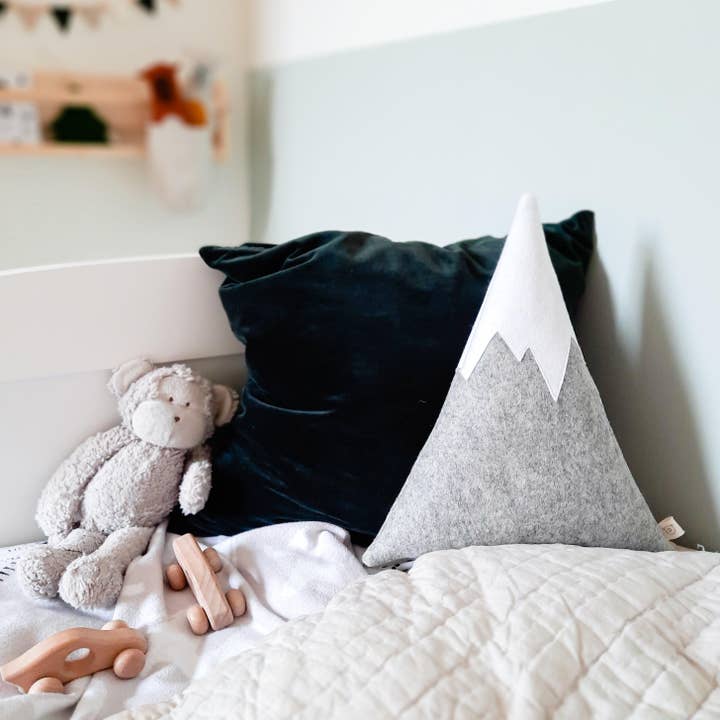 Snowy Mountain Cushion for wholesale by Barnabjörn