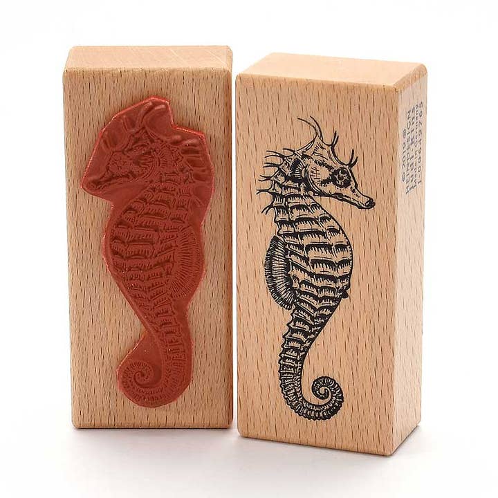 Stamp: seahorses I for wholesale by Heindesign