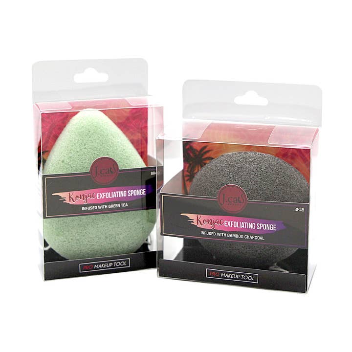 Konjak exfolierande svamp för wholesale av J.Cat Beauty