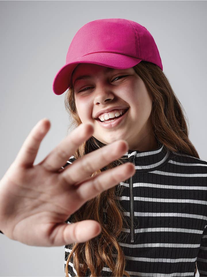 Beechfield Junior Original 5 Panel Cap | 5 Panel | 19 Colours | Kids Unisex Size for wholesale by Logo Free Clothing