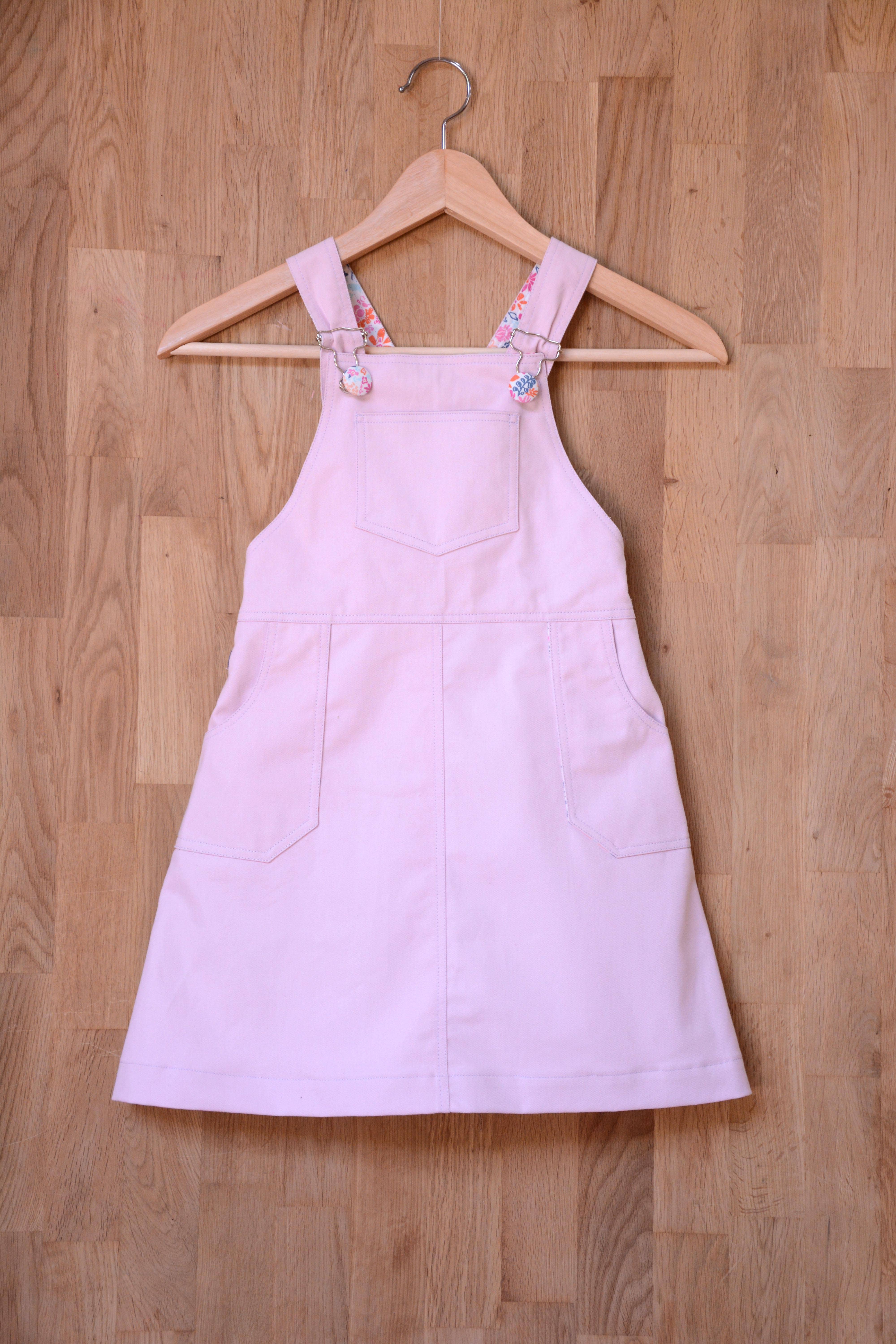 Two Stitches Patterns – wholesale Craft sewing kit – Freddie Dungarees - Sewing Pattern for Childrenswear5