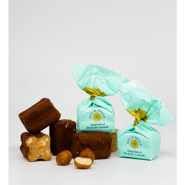 SAL de IBIZA - Wholesale Chocolate Covered Sweets - SAL de IBIZA Sweet Truffles with Flor de Sal and Caramel, 200g1