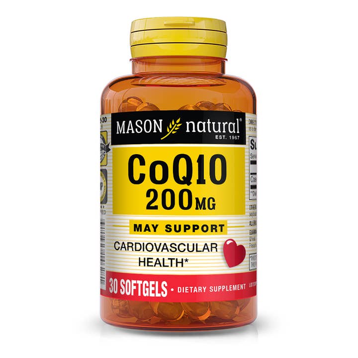 CO Q-10 200MG SOFTGELS for wholesale by Mason Natural
