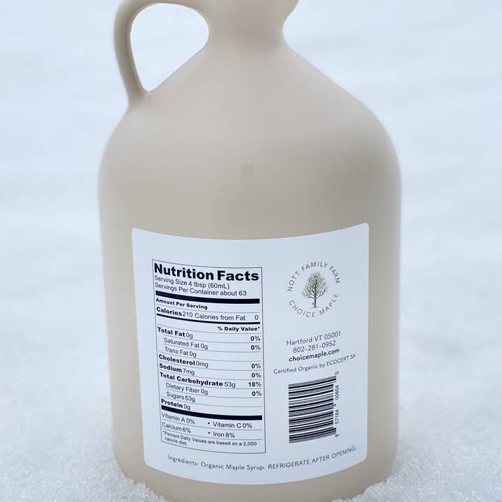 Choice Maple - Wholesale Maple Syrup - Organic Maple Syrup, 4 One Gallon Case2