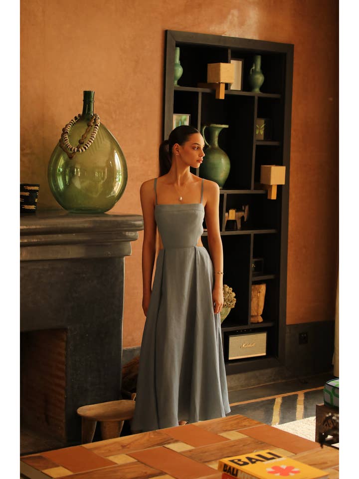 De rigtige ord linnedkjole for engroshandel hos Dor Raw Luxury