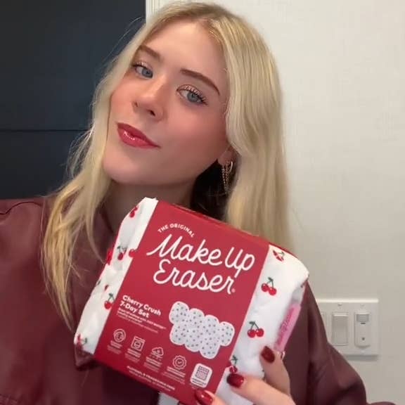 MakeUp Eraser – wholesale Sminkborttagning – Cherry Crush 7-dagarsset & Sminkväska Presentset