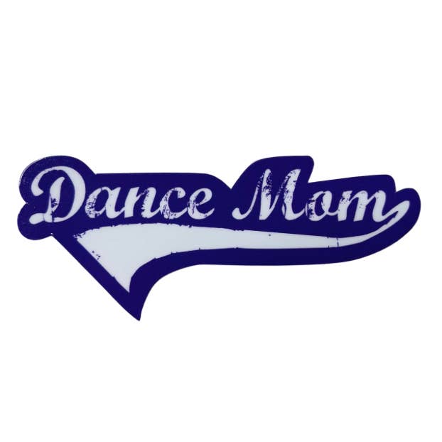 Dance Mom Mini Sticker, 3" x 1.5" for wholesale by Denali & Co.