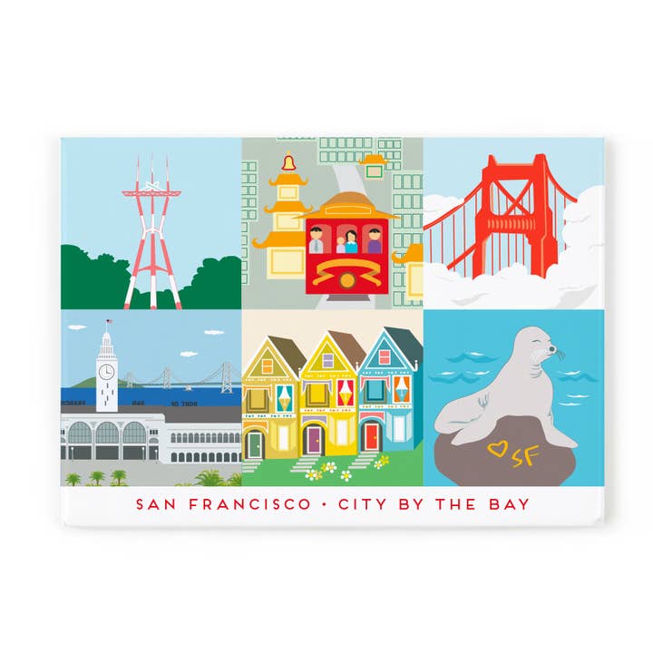 Aimant SF Scenic pour la vente par Seltzer Goods