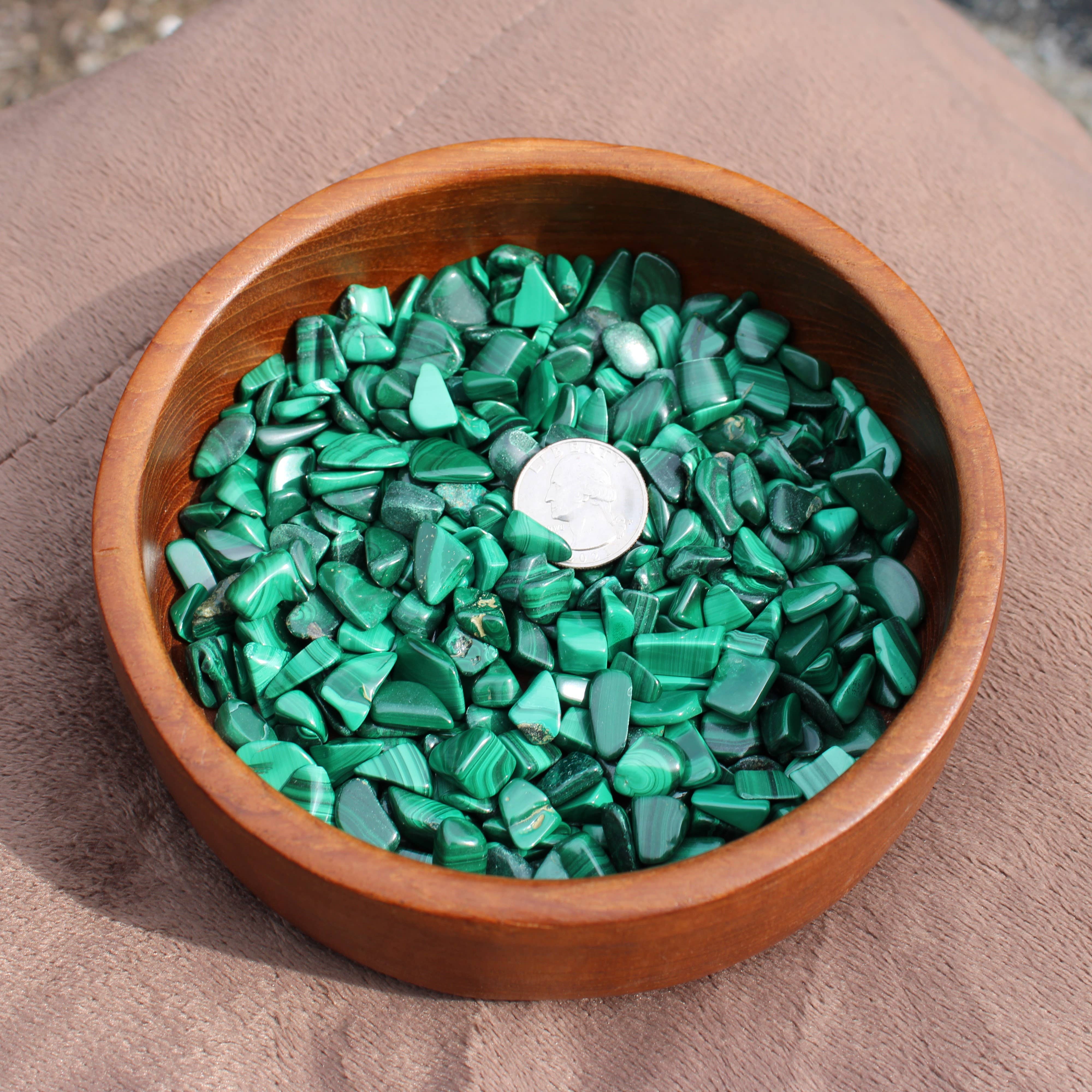 Different Branches - Wholesale Pendant/Charm Necklace - Malachite Gemstone Necklace with Crystal Meaning Cards3