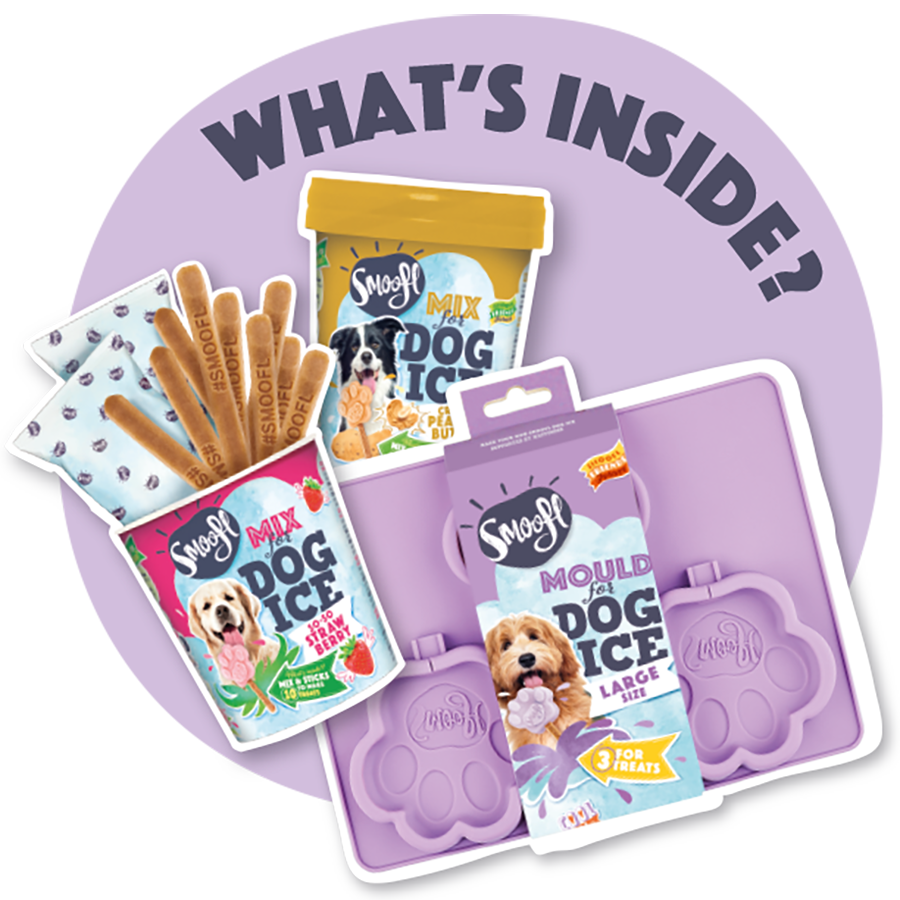 Smoofl - Wholesale Pet Supplement - Dog - Large starter kit for dog ice1