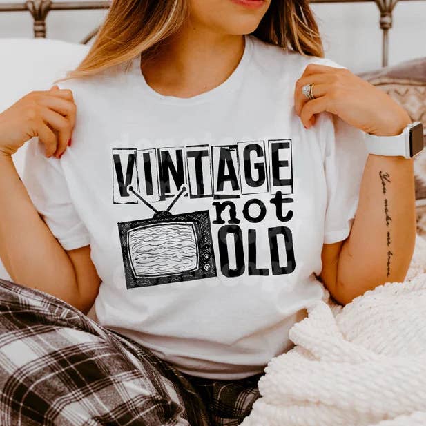 Vintage Not Old for wholesale by Custom Gifts and Tees