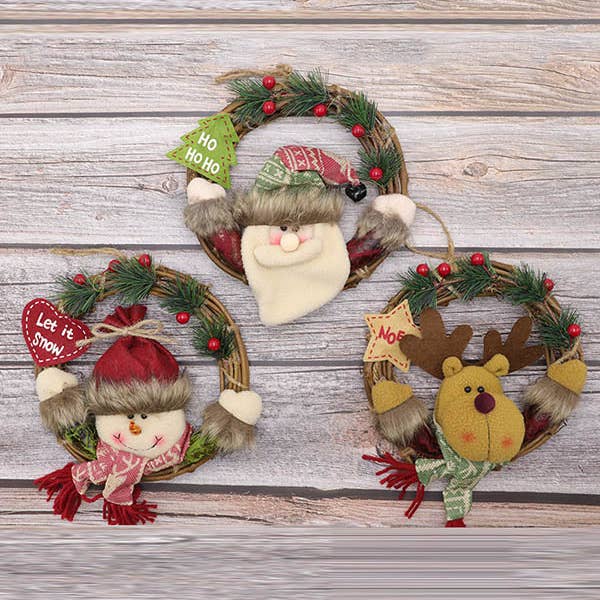 Ekartini - Wholesale Wreath - Christmas Wreath Christmas Wreath Pendant1