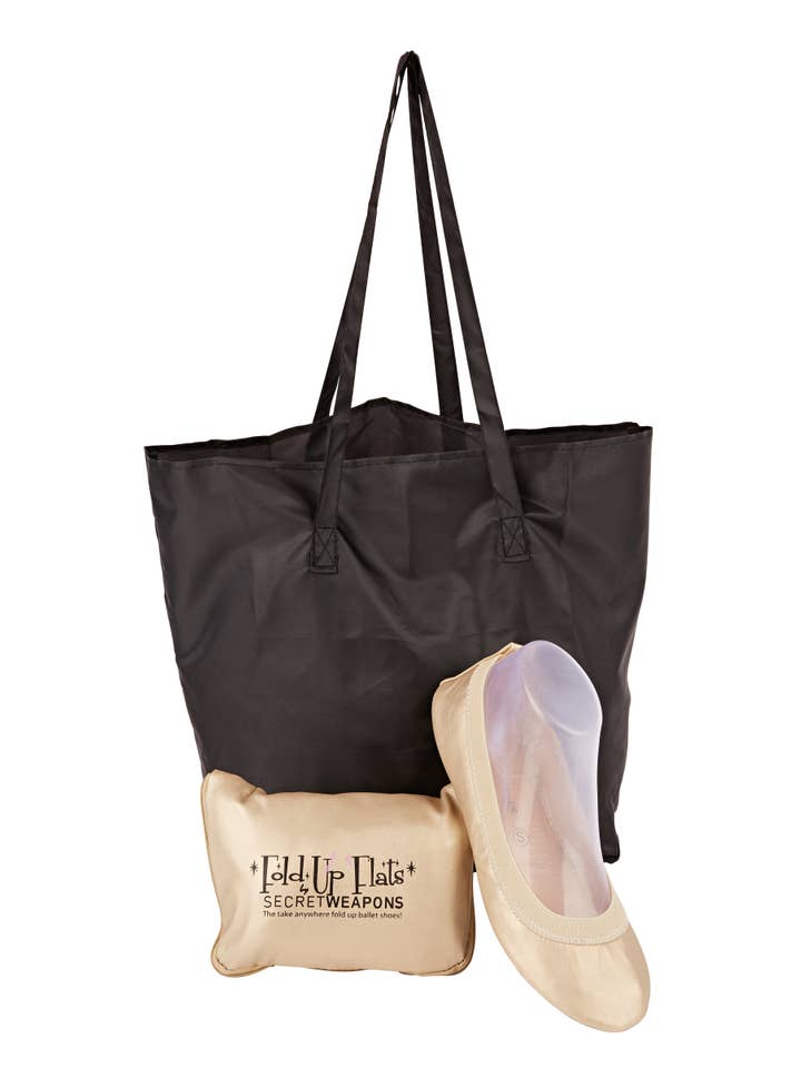SECRET WEAPONS - Wholesale Flats - Women's - Foldable Ballet Flats with Purse & Carry Bag