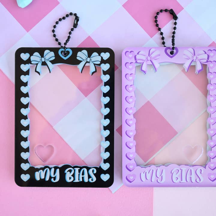 Kawineko - Wholesale Keychain - Women's - My bias kpop idol acrylic card holder pc photocard keychain 7
