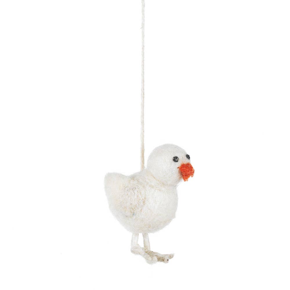 Felt So Good - Wholesale Ornament - Handmade Felt Easter Chicks Assorted Hanging Decorations4