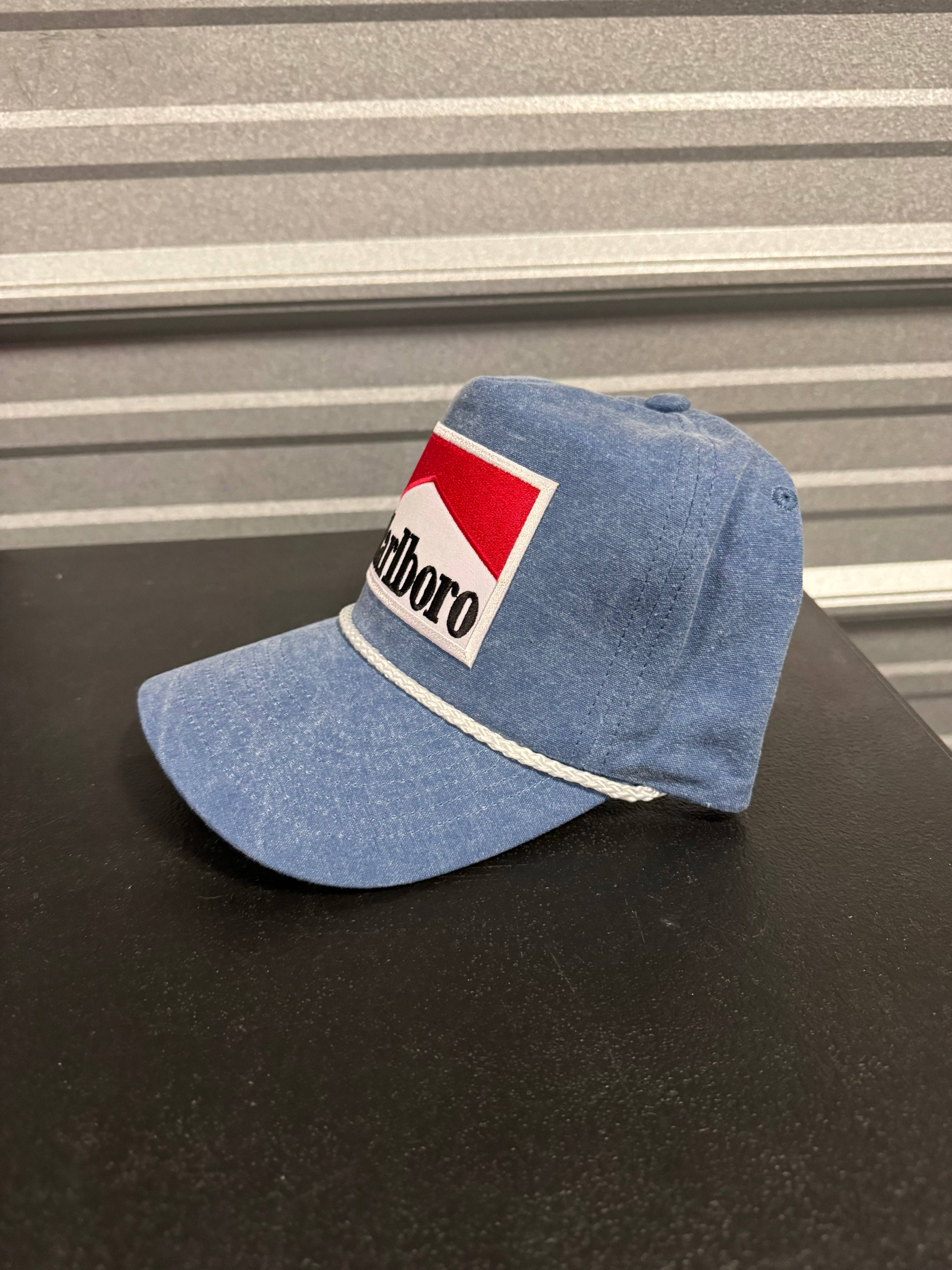 River Bent Hat Co. - Wholesale Trucker Hat - Unisex - Marlboro Blue Denim Trucker4