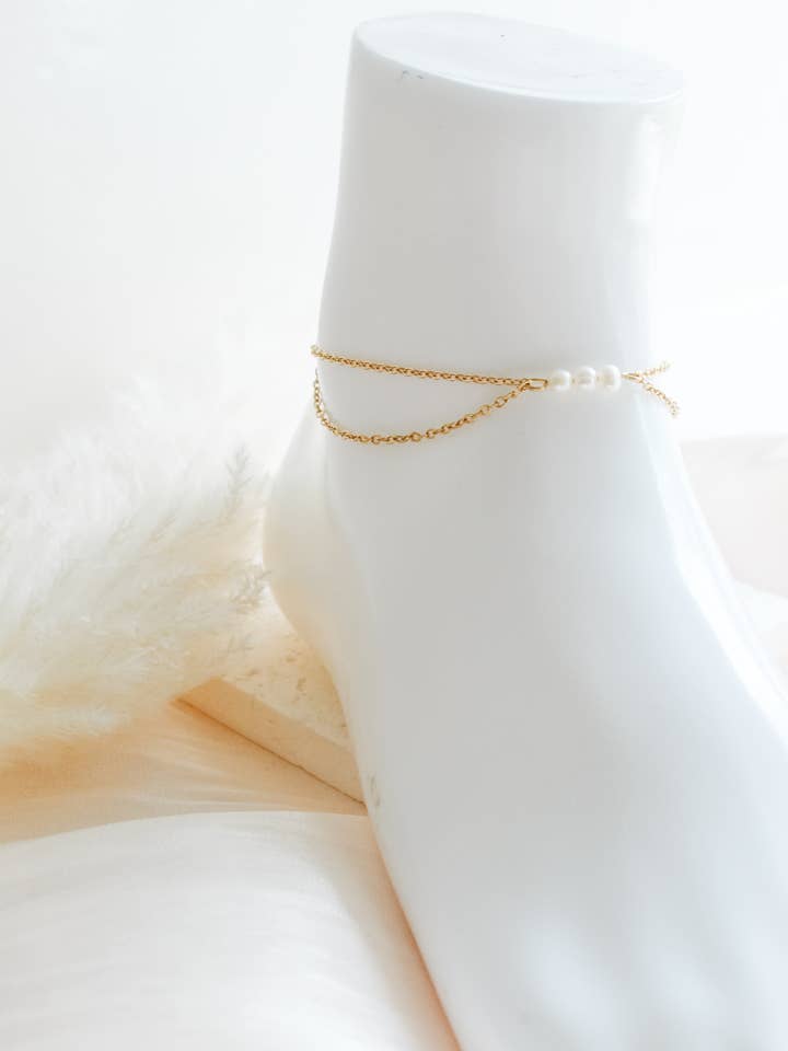 Gulf Shores Anklet for wholesale by Sweet Three Designs