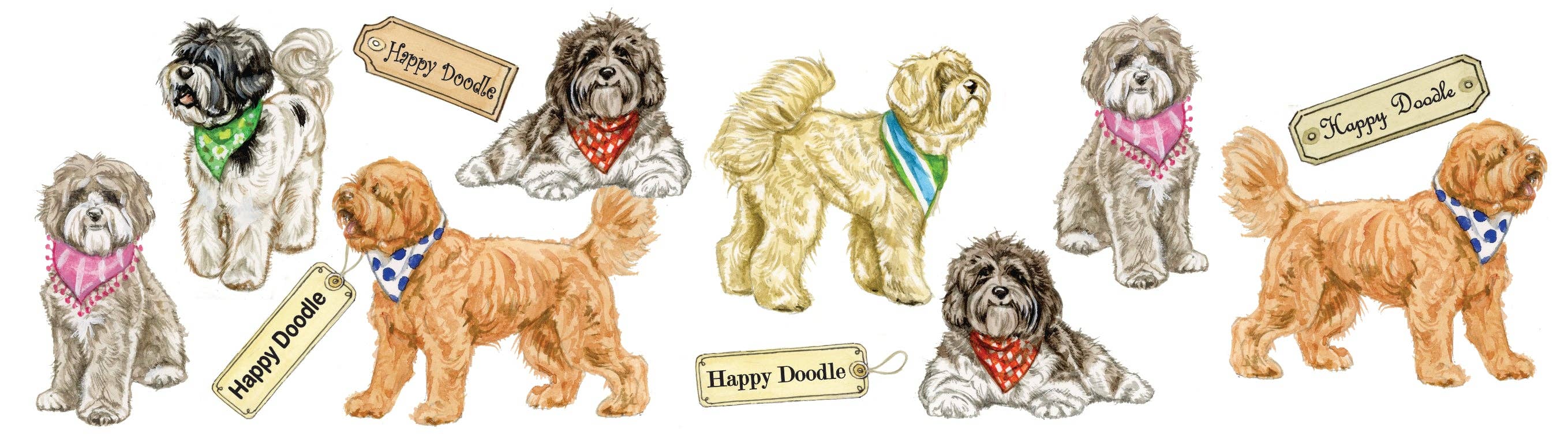 Animal Prints - Wholesale Coffee Mug - Mugs with collage - Labradoodle - design 21