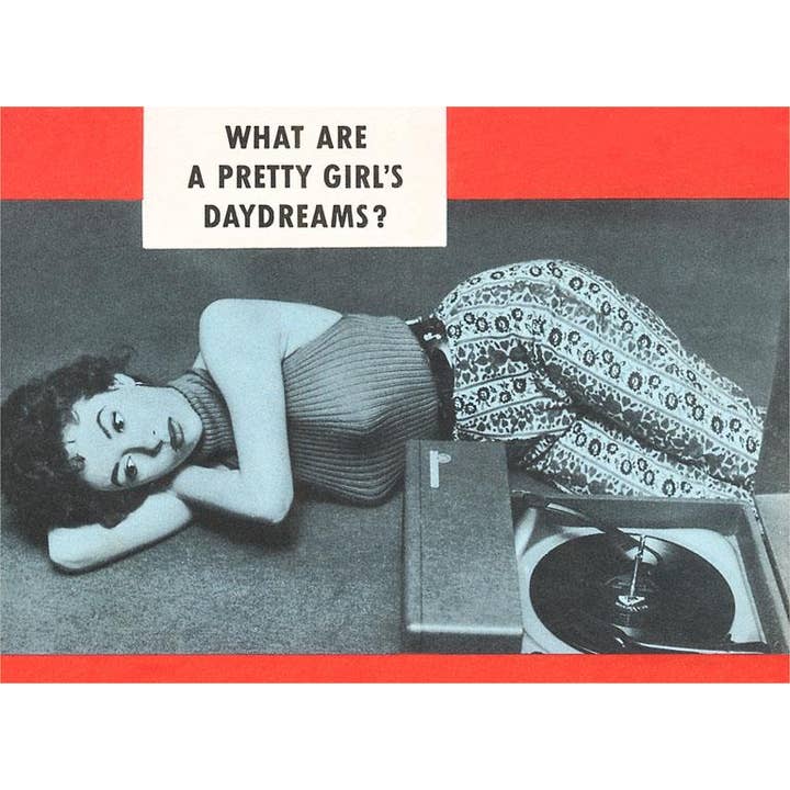 Magnet AM-581 Gir's Daydreams? for wholesale by Found Image Press